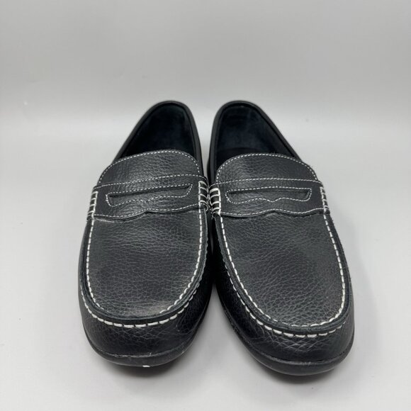 Footjoy Club Penny Loafer Men\'s 11 M Black Leather Casual Slip On Shoes 79047 main image 5